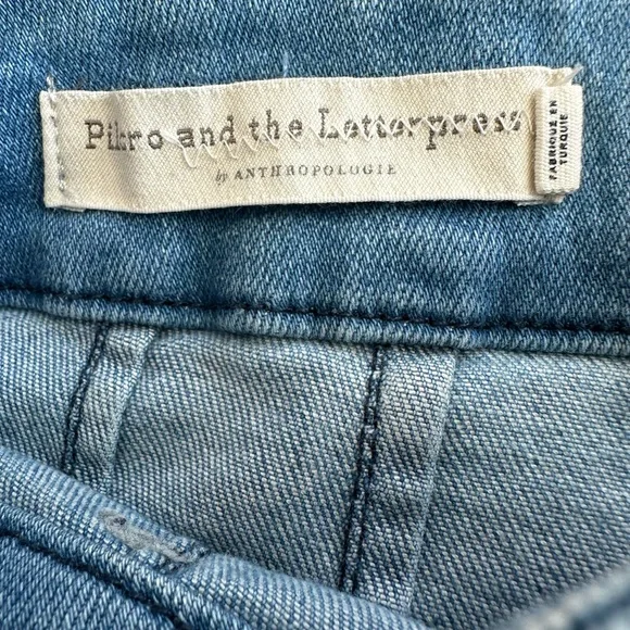 Anthropologie Pilcro & the Letter Press High Waisted Wide Leg Jeans - Picture 12 of 15